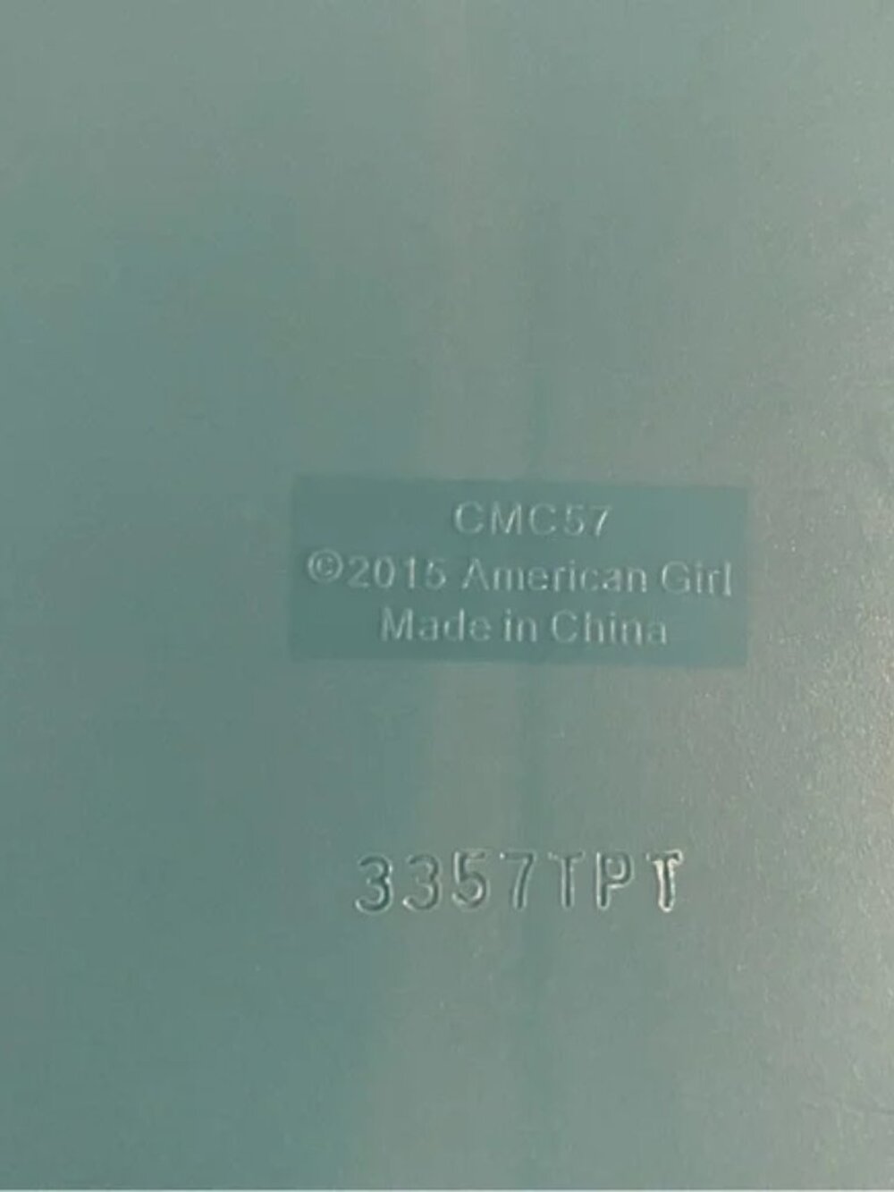 American Girl 18" doll Maryellen's teal sofa couch sleeper bed RETIRED - Picture 10 of 14